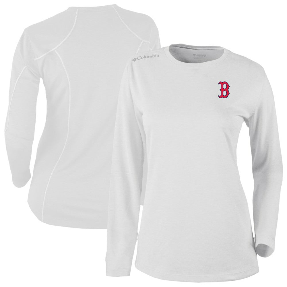 Boston Red Sox Columbia Shotgun Long Sleeve T-Shirt Outlet