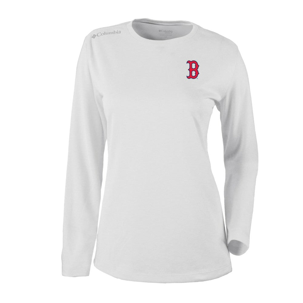 Boston Red Sox Columbia Shotgun Long Sleeve T-Shirt Outlet