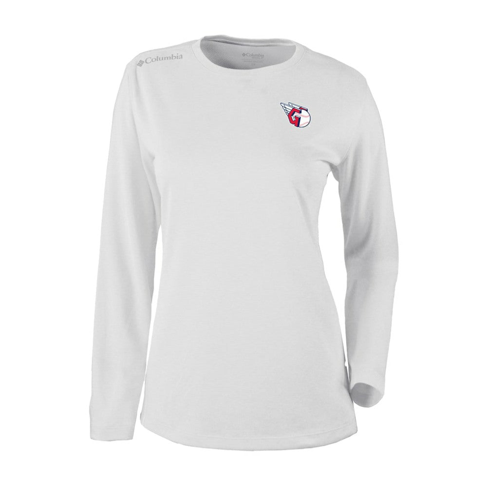 Cleveland Guardians Columbia Shotgun Long Sleeve T-Shirt Discount