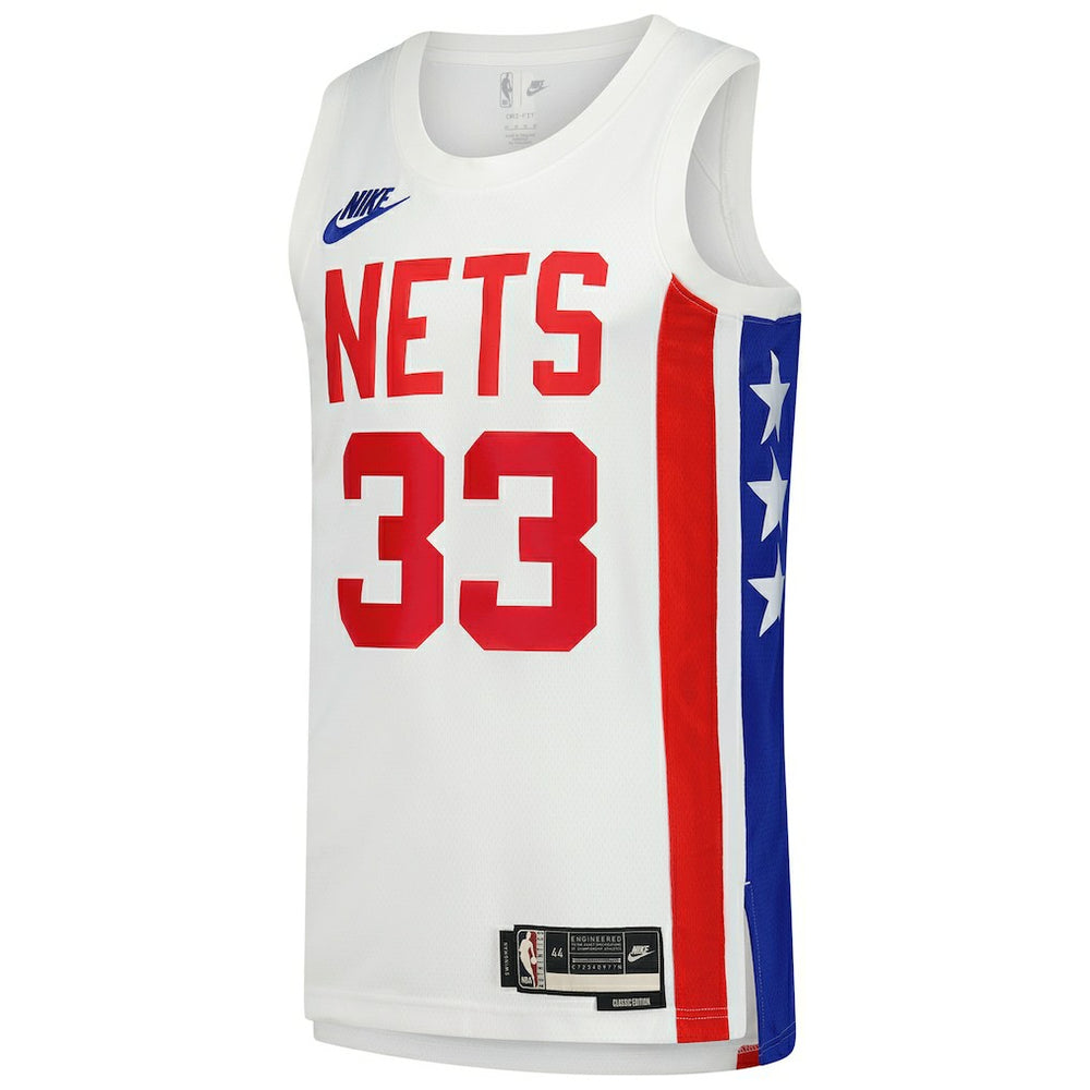 Nike Nic Claxton Brooklyn Nets Swingman Jersey Classic Edition White