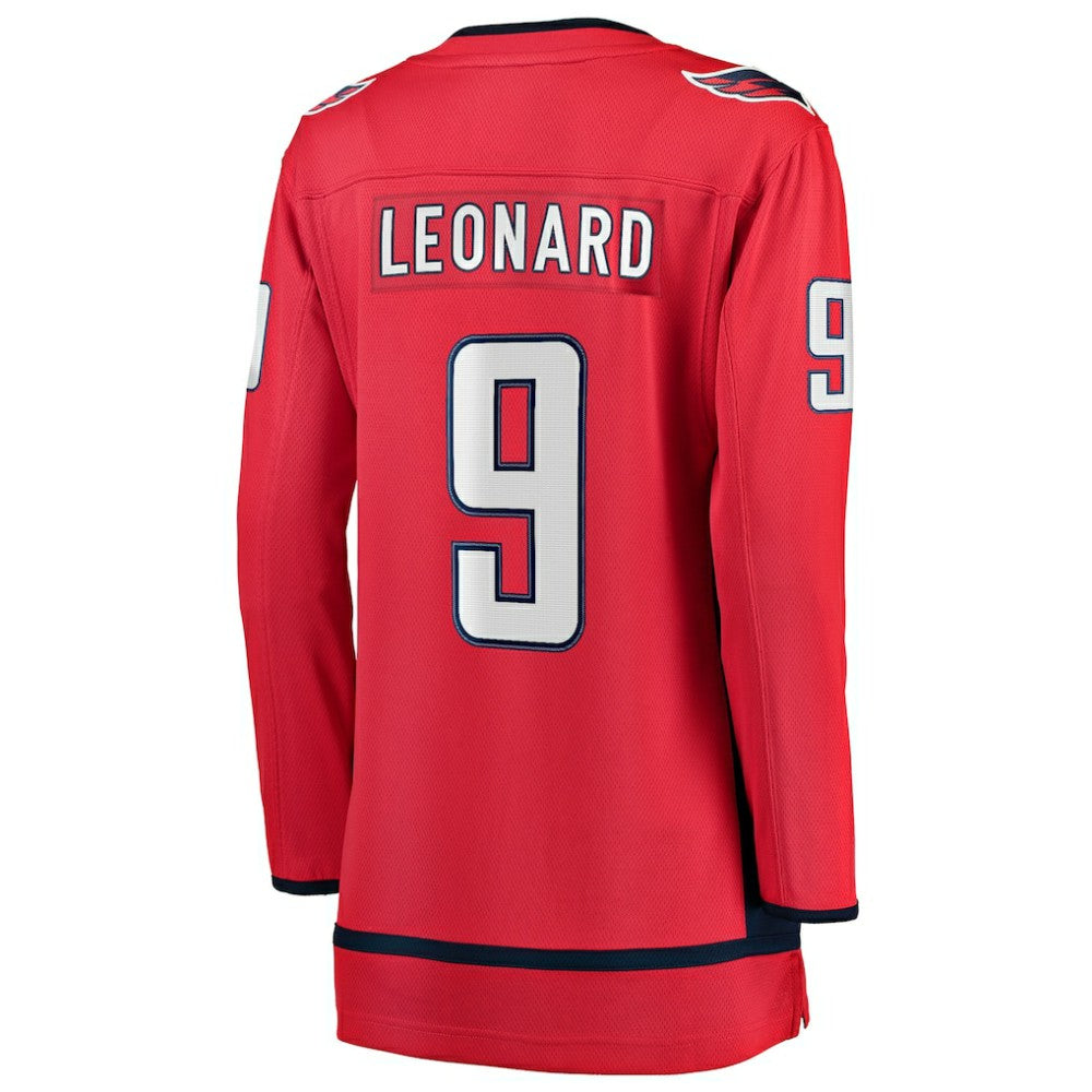 Ryan Leonard Washington Capitals Fanatics Women's Home Breakaway Player Jersey - Red | Fanatics Clearance