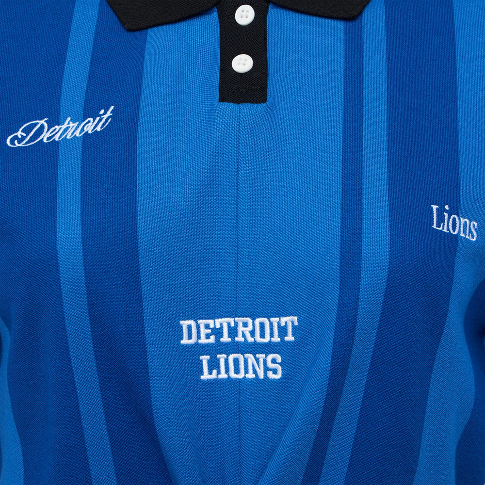 Detroit Lions Off Season Women's Rugby T-Shirt - Blue - NFL