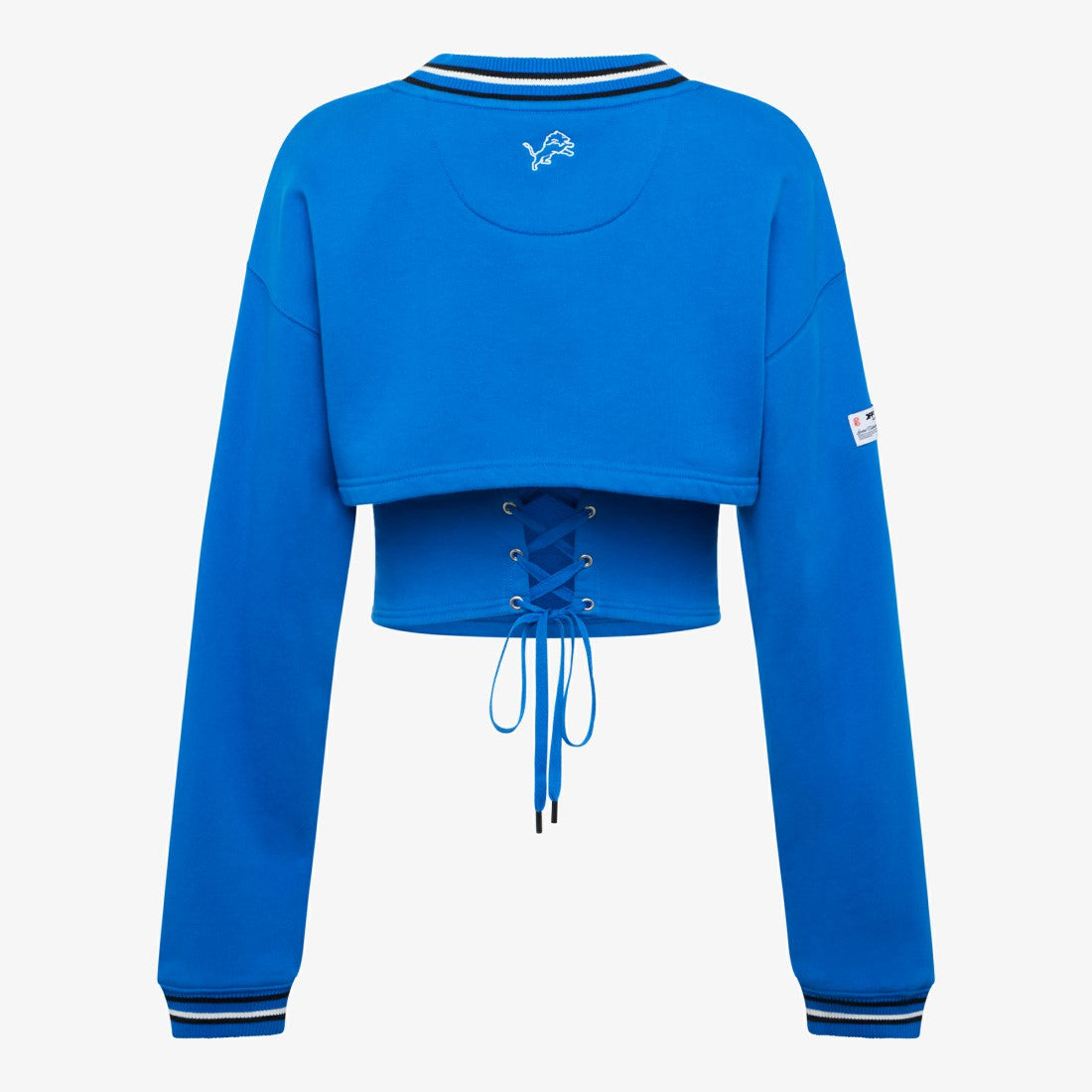 Detroit Lions Off Season Women's Fleece Shrug Cami - Blue - NFL