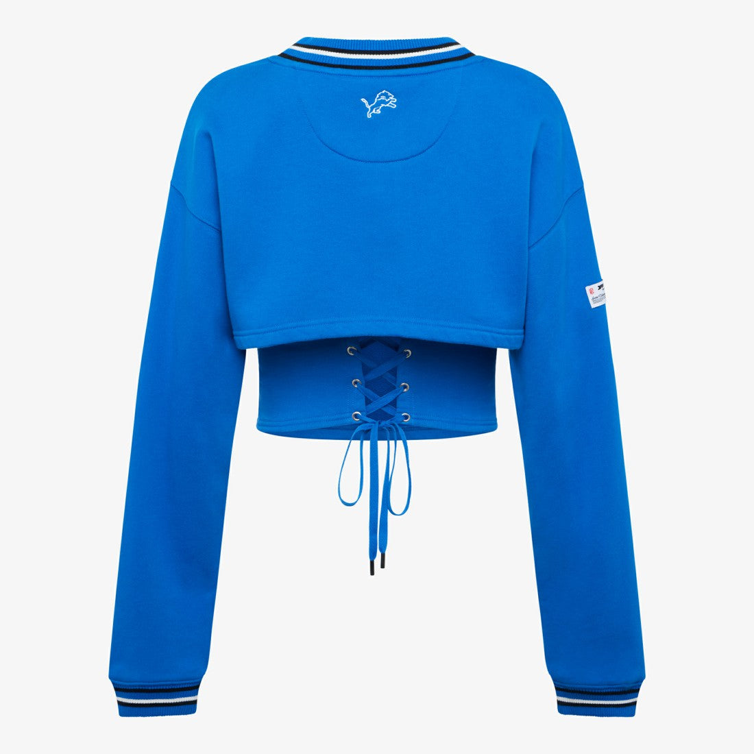 Detroit Lions Off Season Women's Fleece Shrug Cami - Blue - NFL