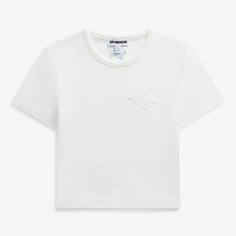 Detroit Lions Off Season Women's Baby T-Shirt - White - NFL