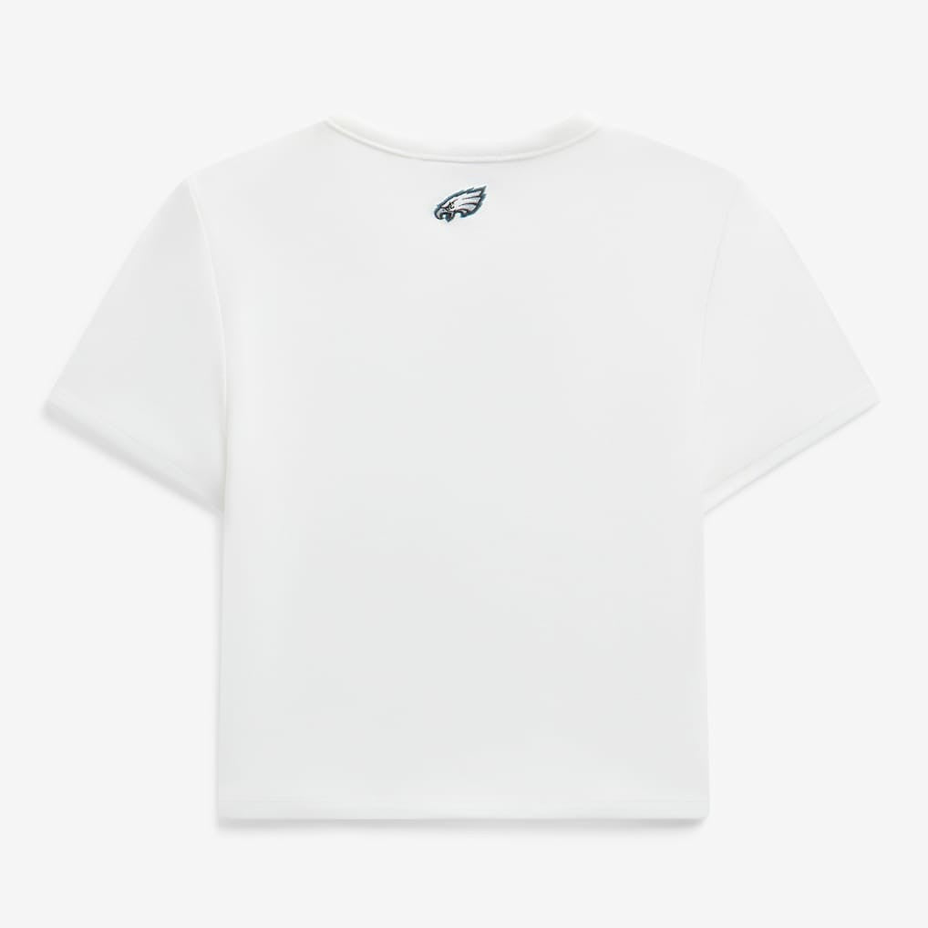 Philadelphia Eagles Off Season Women's Baby T-Shirt - White - NFL