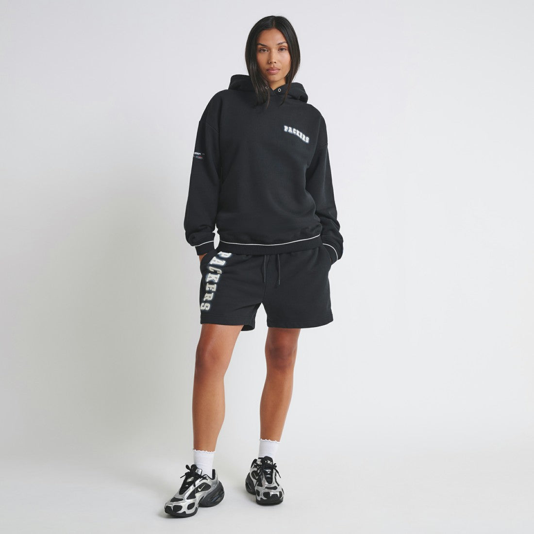 Green Bay Packers Off Season Unisex Hoodie - Black - NFL