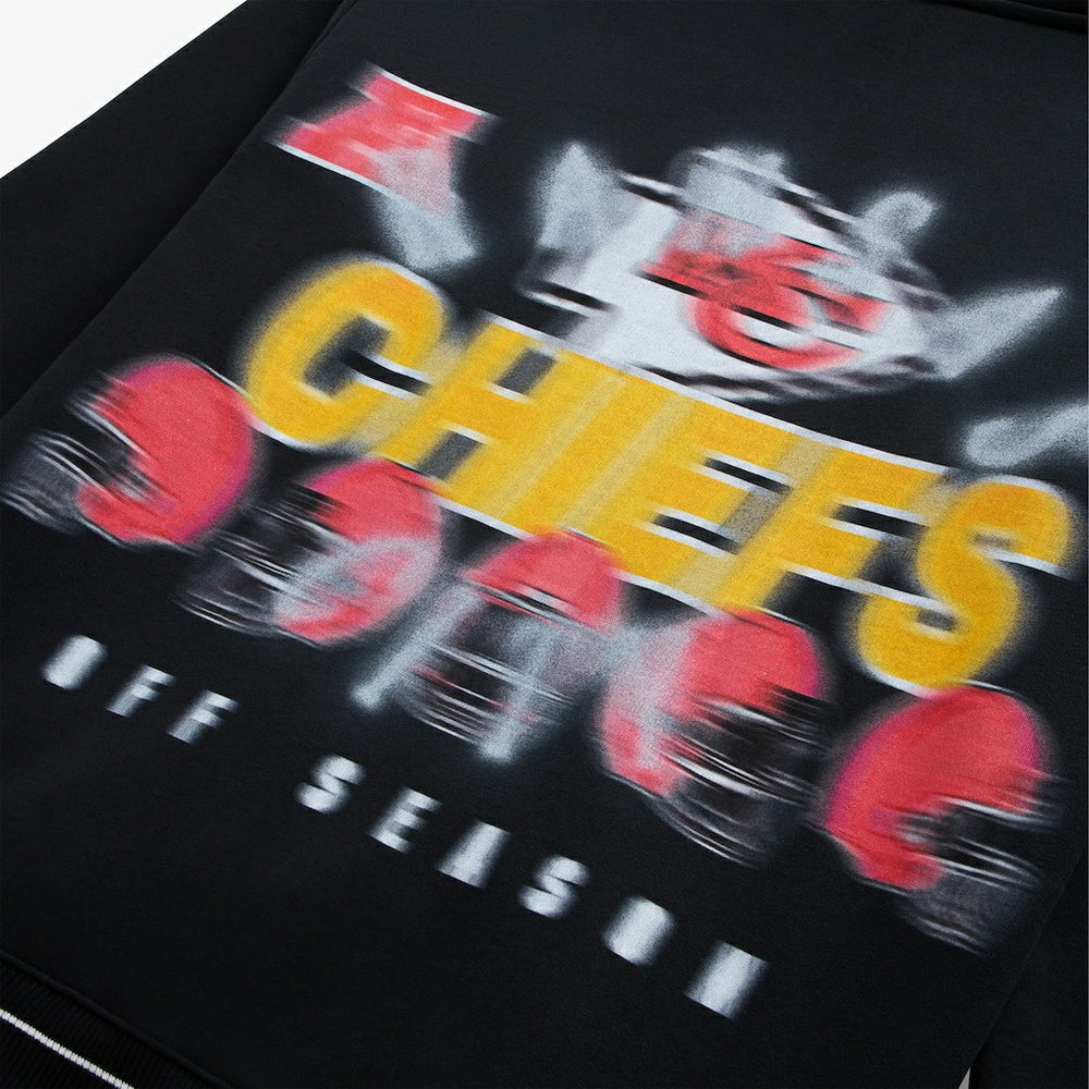 Kansas City Chiefs Off Season Unisex Hoodie - Black - NFL