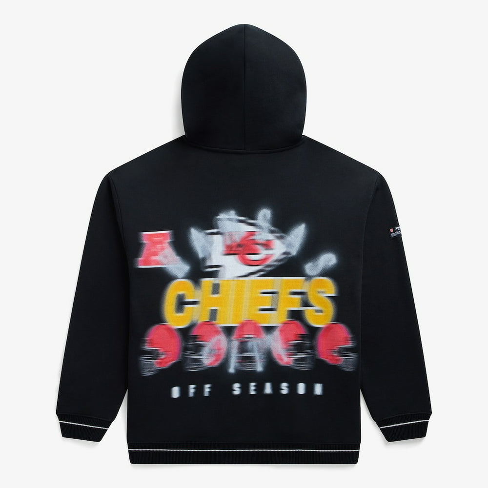 Kansas City Chiefs Off Season Unisex Hoodie - Black - NFL