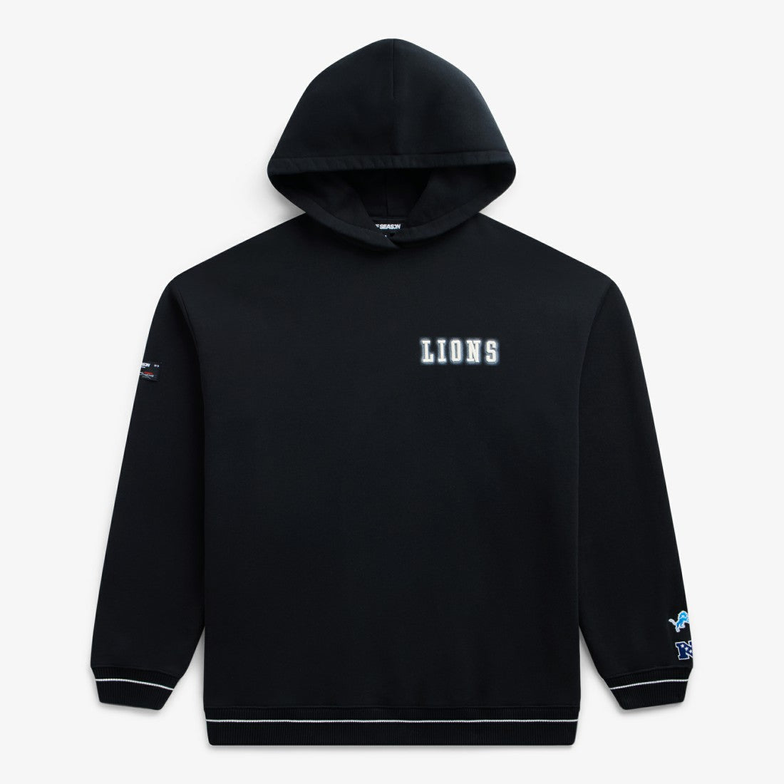 Detroit Lions Off Season Unisex Hoodie - Black - NFL