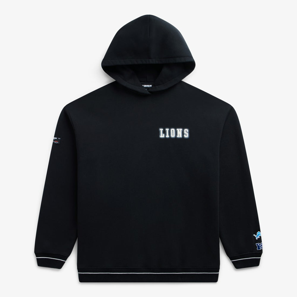 Detroit Lions Off Season Unisex Hoodie - Black - NFL