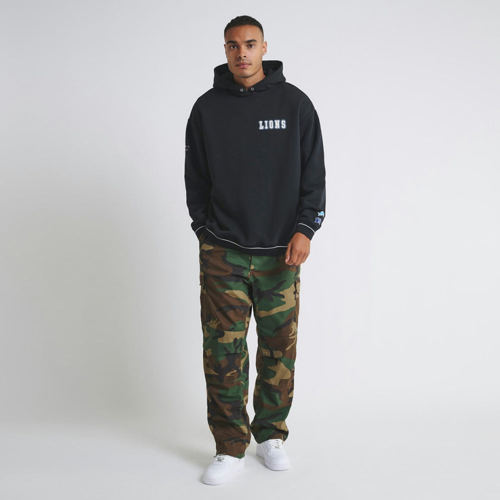 Detroit Lions Off Season Unisex Hoodie - Black - NFL