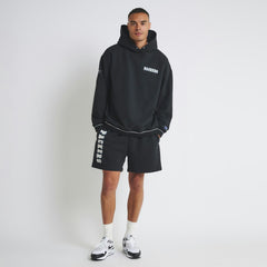 Green Bay Packers Off Season Unisex Fleece Shorts - Black - NFL