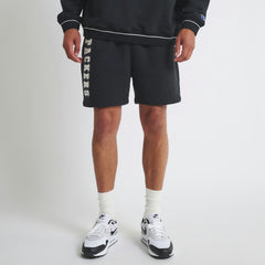 Green Bay Packers Off Season Unisex Fleece Shorts - Black - NFL