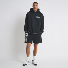 Kansas City Chiefs Off Season Unisex Fleece Shorts - Black - NFL