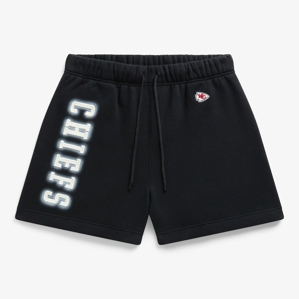 Kansas City Chiefs Off Season Unisex Fleece Shorts - Black - NFL