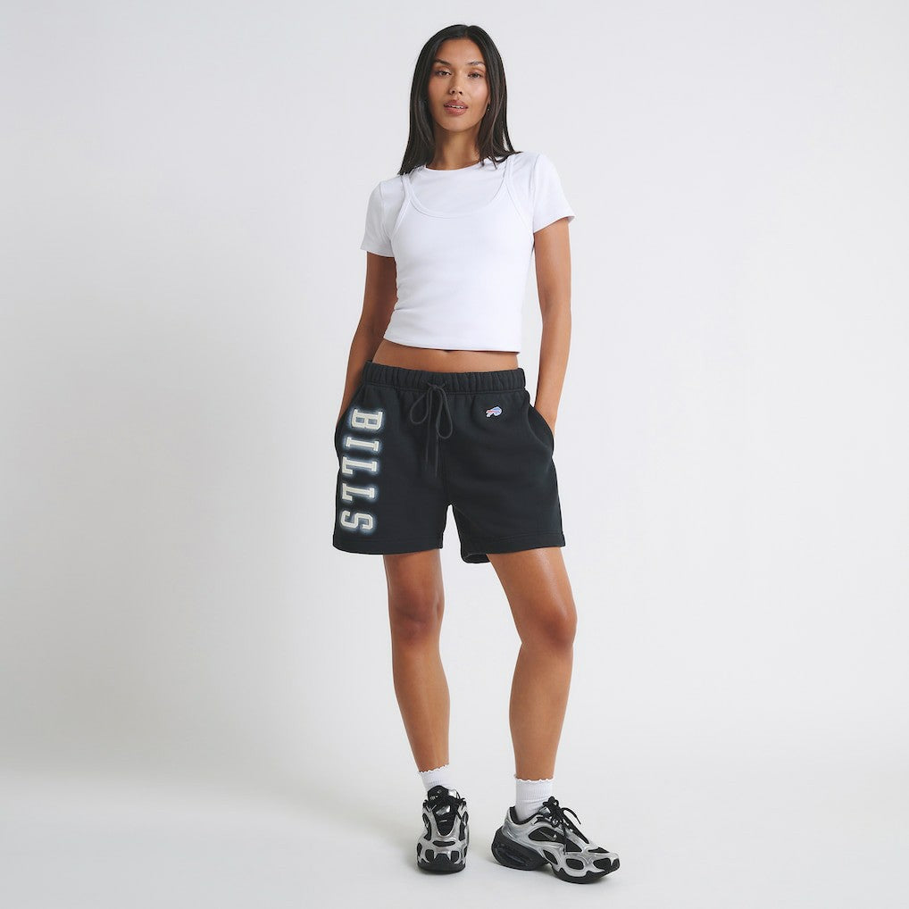 Buffalo Bills Off Season Unisex Fleece Shorts - Black - NFL