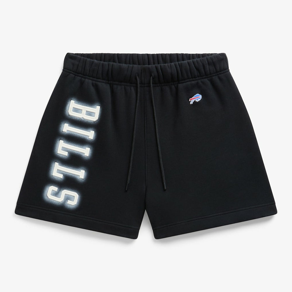 Buffalo Bills Off Season Unisex Fleece Shorts - Black - NFL