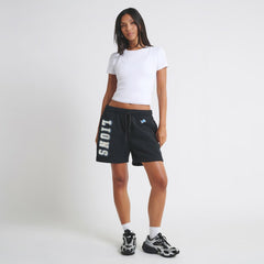 Detroit Lions Off Season Unisex Fleece Shorts - Black - NFL