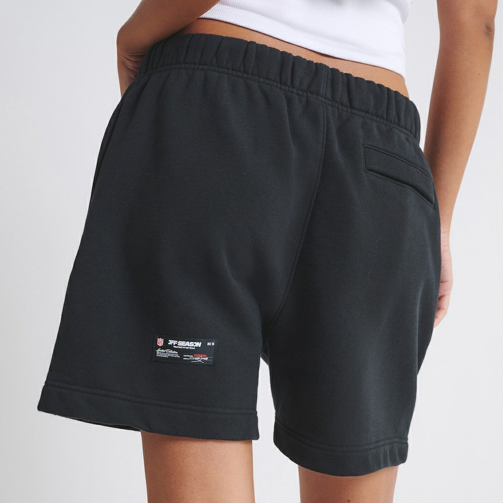 Detroit Lions Off Season Unisex Fleece Shorts - Black - NFL