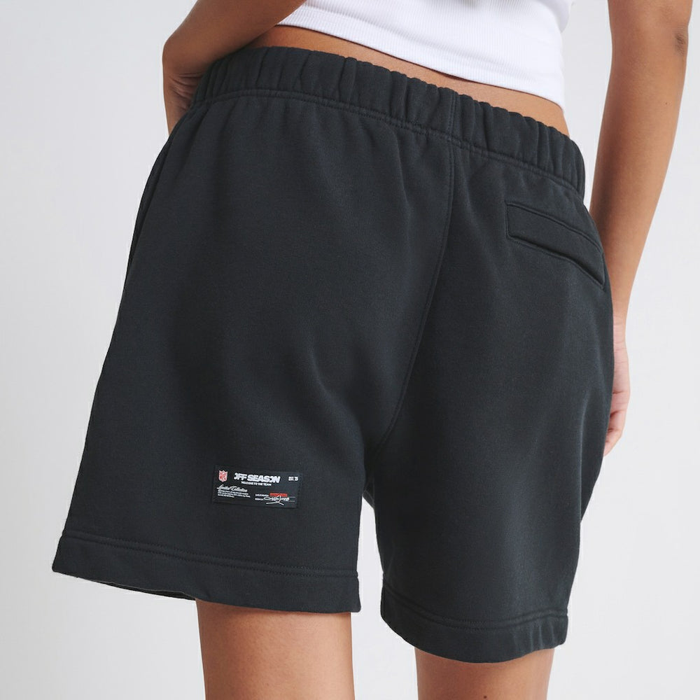 Detroit Lions Off Season Unisex Fleece Shorts - Black - NFL