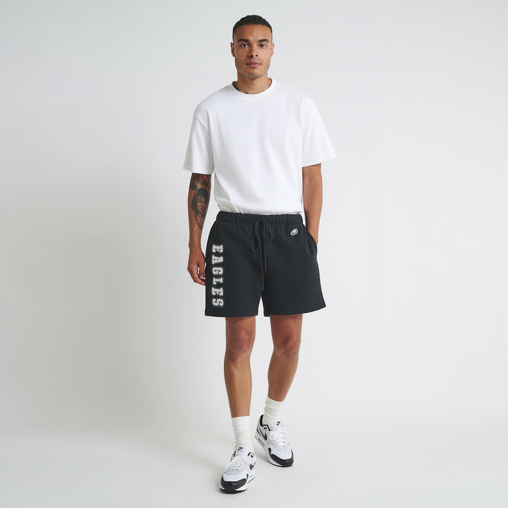 Philadelphia Eagles Off Season Unisex Fleece Shorts - Black - NFL