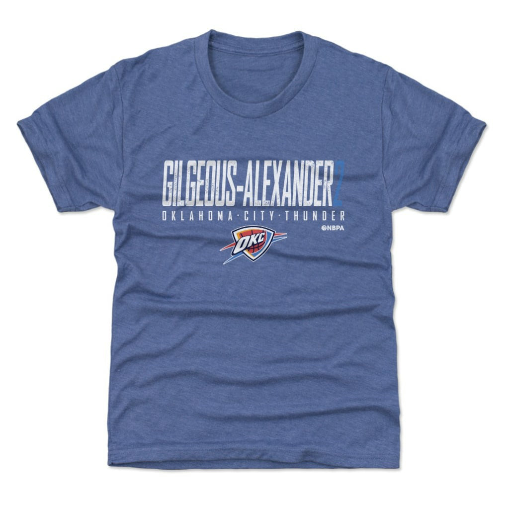 Shai Gilgeous-Alexander Oklahoma City Thunder 500 Level Youth Elite T-Shirt Blue