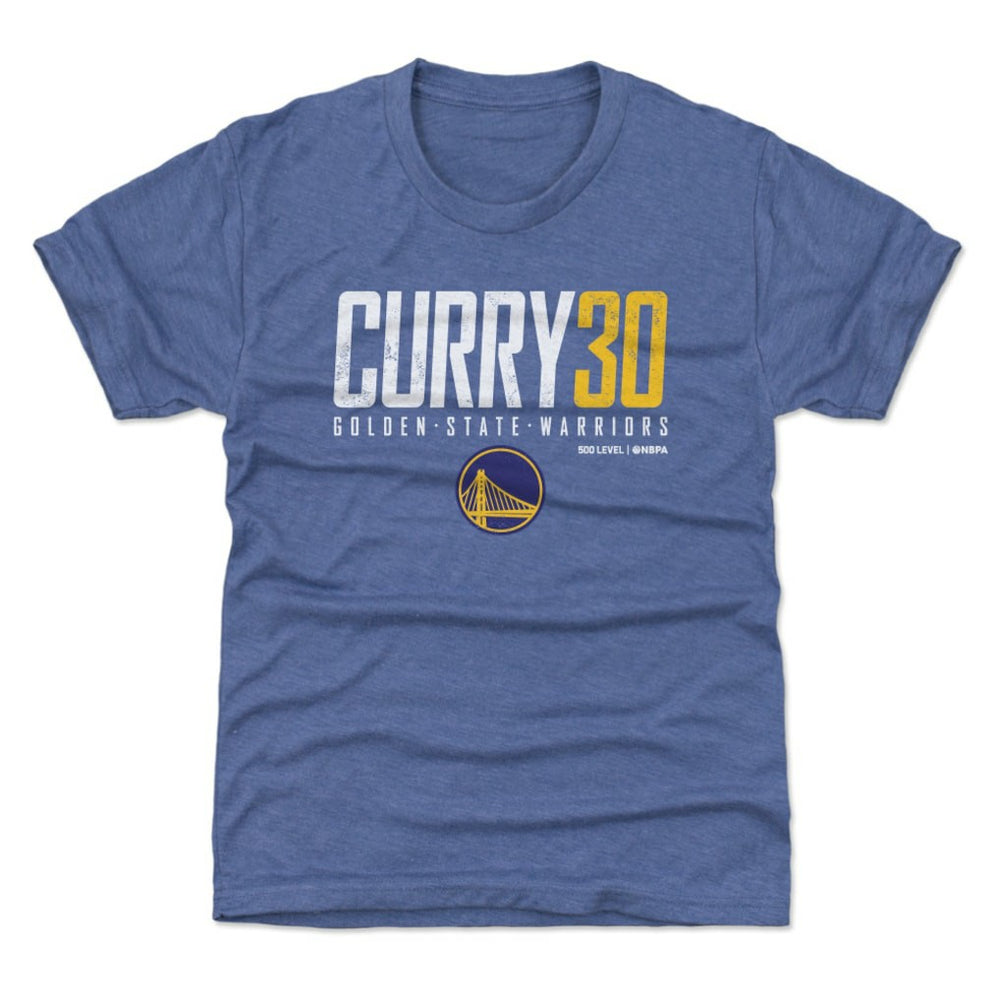 Stephen Curry Golden State Warriors 500 Level Youth Elite T-Shirt Royal