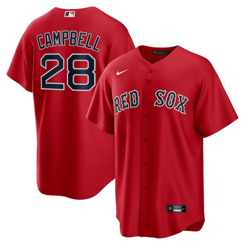 Kristian Campbell Boston Red Sox Nike Alternate Replica Jersey Near Me