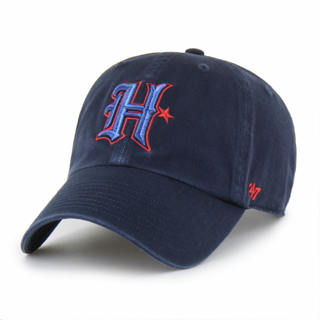 Houston Texans '47 H-Town Cleanup Adjustable Hat - Navy - 47 brand