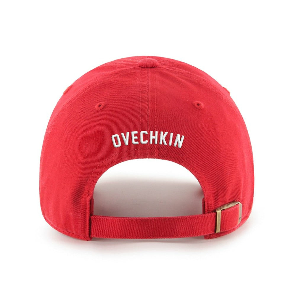 Alexander Ovechkin Washington Capitals '47 895 Most Goals of All Time Clean Up Adjustable Hat - Red | 47 brand online