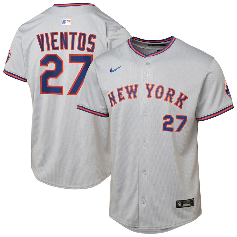 Mark Vientos New York Mets Nike Youth Road Limited Jersey Discount