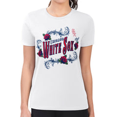 Chicago White Sox G-III 4Her by Carl Banks Women's Super-Slim Fit Lightweight Retro Roses T-Shirt Discount