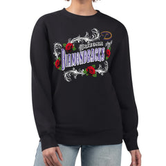 Arizona Diamondbacks G-III 4Her by Carl Banks Women's Retro Roses Fleece Pullover Sweatshirt for sale