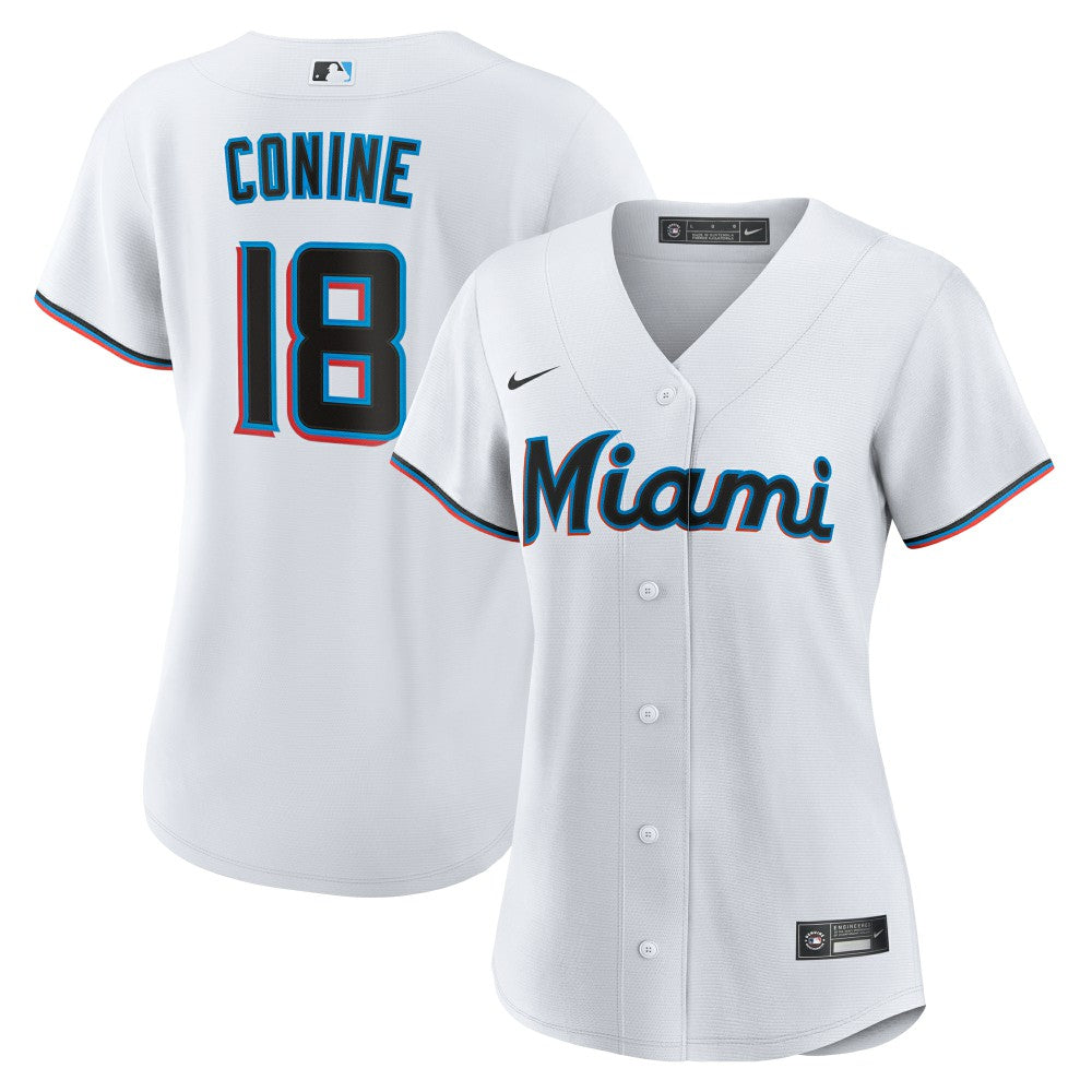 Griffin Conine Miami Marlins Nike Women's Home Replica Jersey Discount