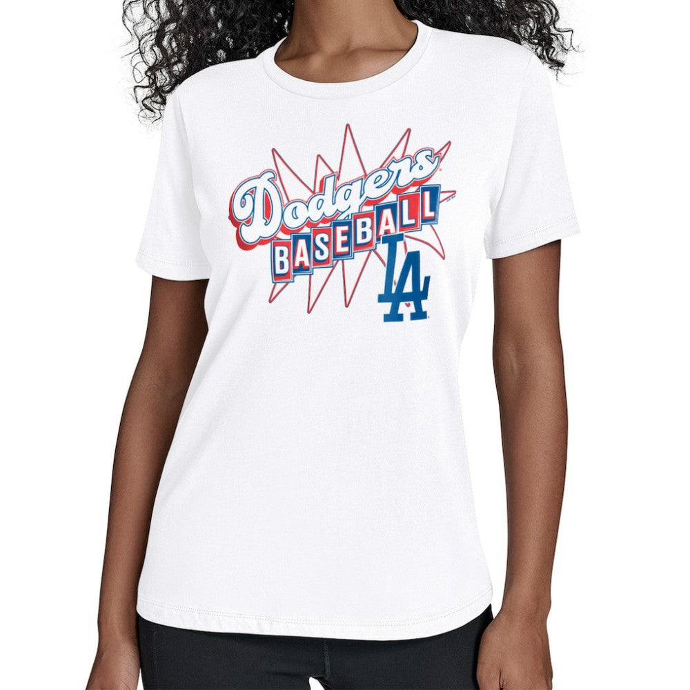 Los Angeles Dodgers Starter Women's Drive-In T-Shirt Discount