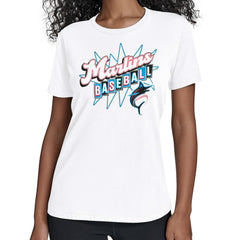 Miami Marlins Starter Women's Drive-In T-Shirt Near Me