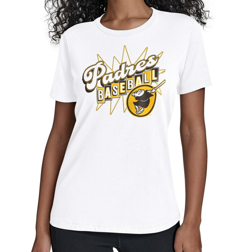San Diego Padres Starter Women's Drive-In T-Shirt Near Me