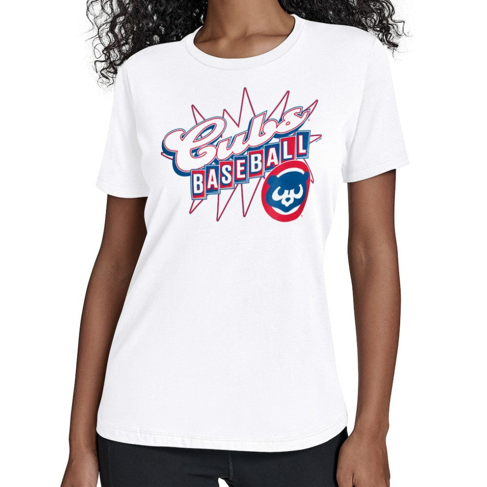 Chicago Cubs Starter Women's Drive-In T-Shirt Outlet