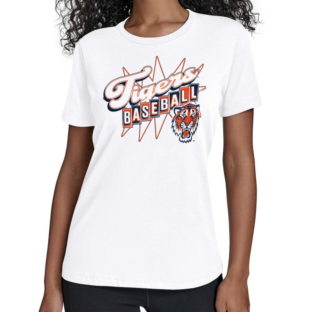 Detroit Tigers Starter Women's Drive-In T-Shirt Discount
