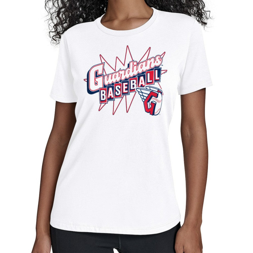 Cleveland Guardians Starter Women's Drive-In T-Shirt Sale
