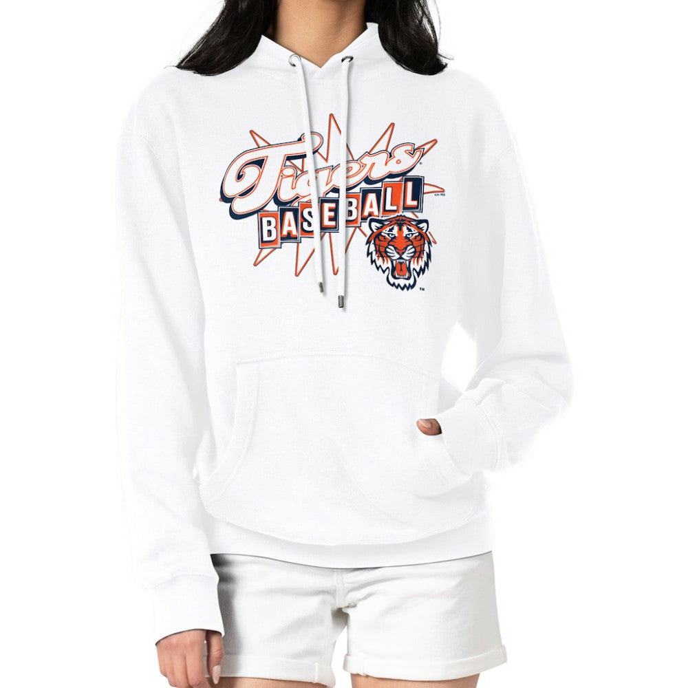 Detroit Tigers Starter Women's Drive-In Pullover Hoodie for sale