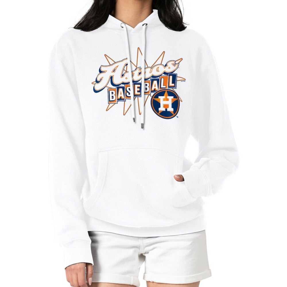 Houston Astros Starter Women's Drive-In Pullover Hoodie Sale
