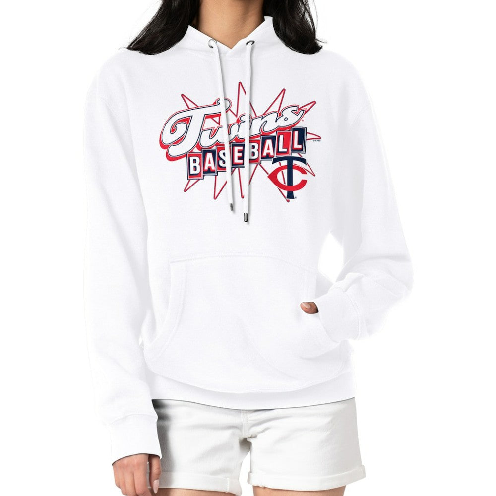 Minnesota Twins Starter Women's Drive-In Pullover Hoodie Near Me