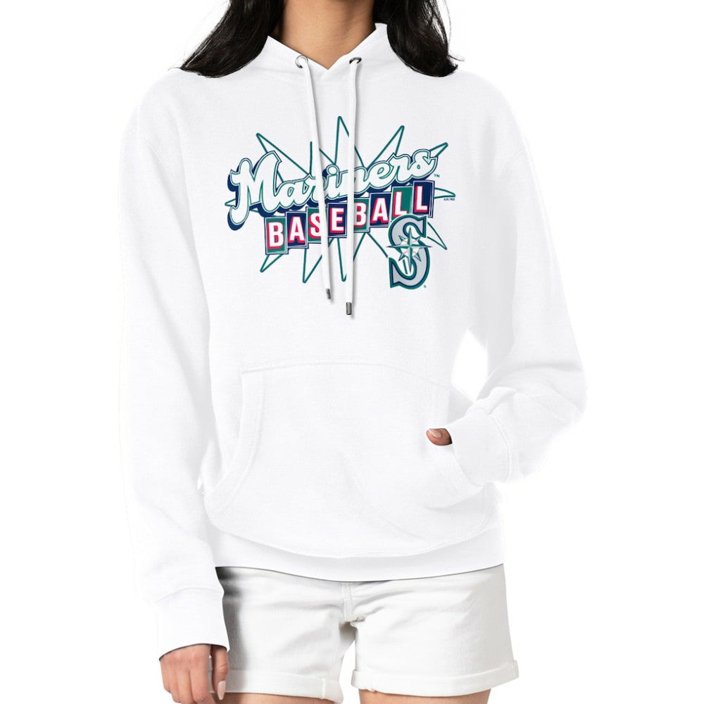 Seattle Mariners Starter Women's Drive-In Pullover Hoodie Sale
