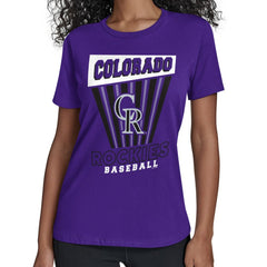 Colorado Rockies Starter Women's Poster Print T-Shirt for sale