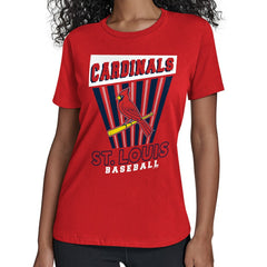 St. Louis Cardinals Starter Women's Poster Print T-Shirt Sale