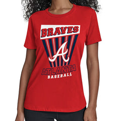 Atlanta Braves Starter Women's Poster Print T-Shirt for sale