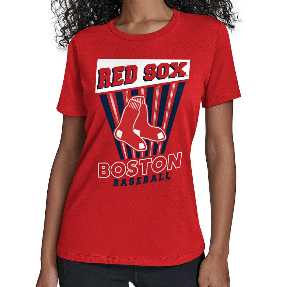 Boston Red Sox Starter Women's Poster Print T-Shirt Outlet