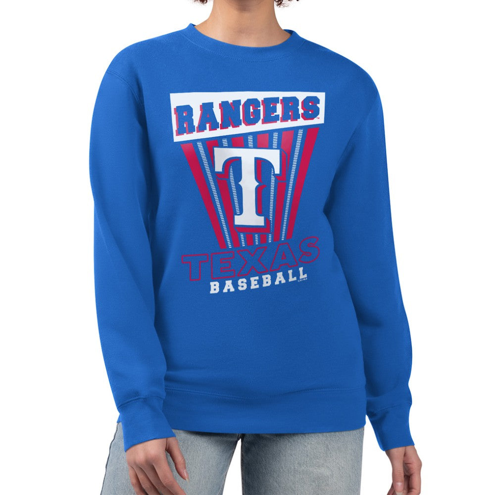 Texas Rangers Starter Women's Poster Print Pullover Sweatshirt Online